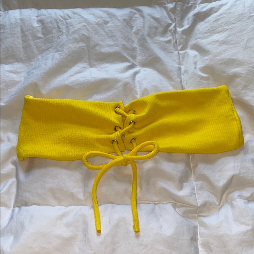 SHEIN bandeau bikini top